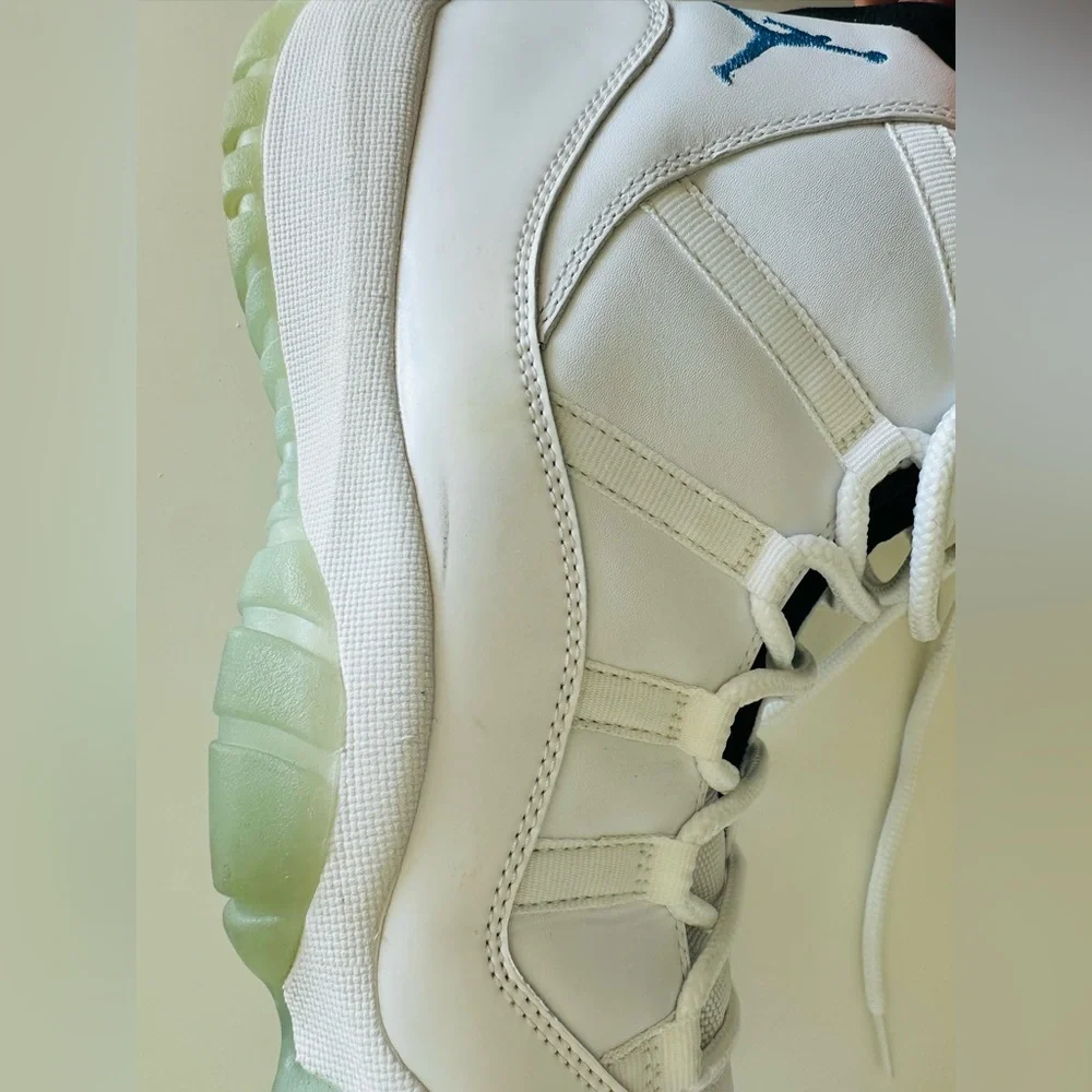 Men’s Air Jordan 11 Retro ‘Legend Blue’ 2014 White Size 12